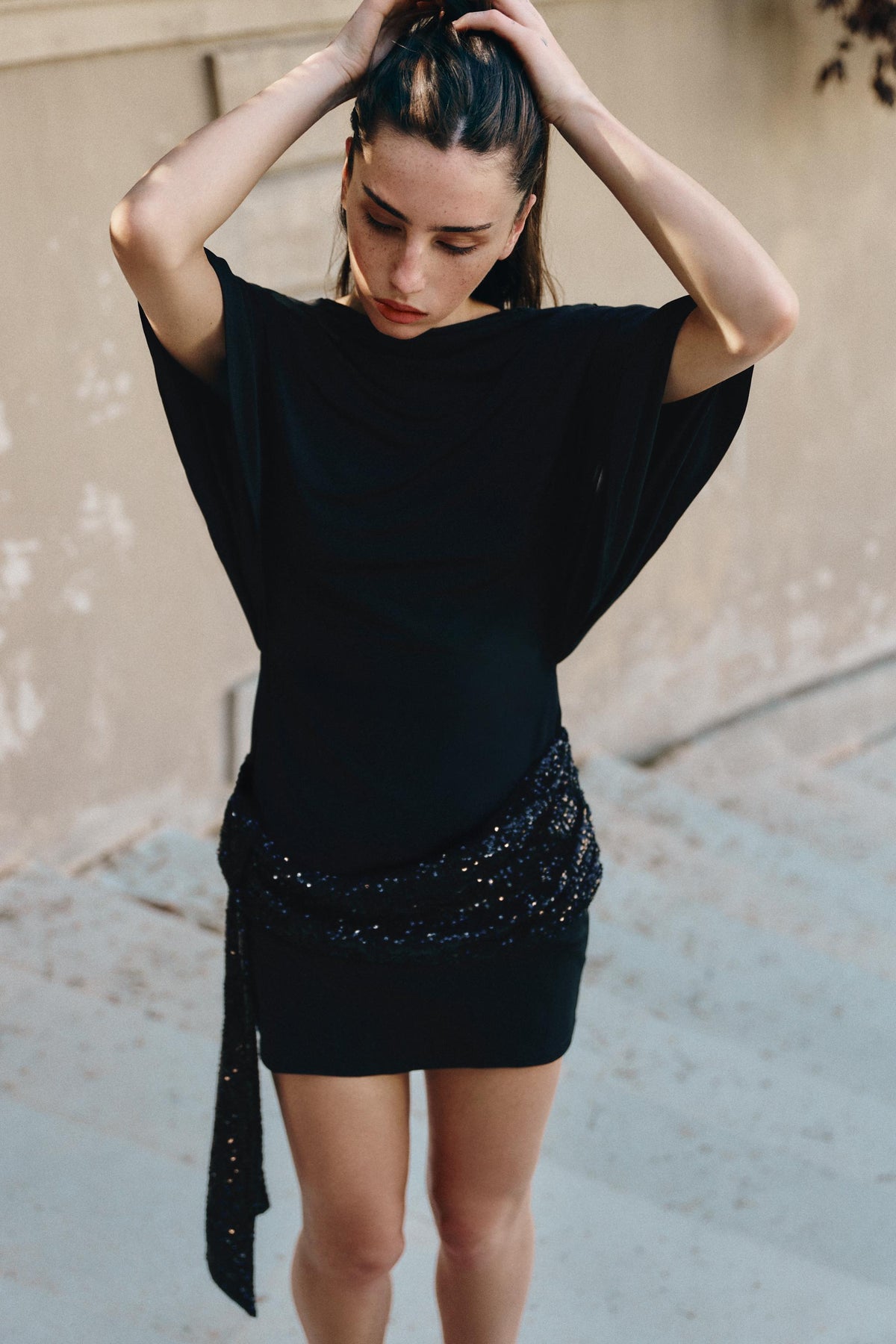 Elegant pailletkjole