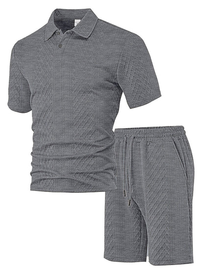 The "Como" Waffle Resort Set | Comfort Stretch & Zero-Iron