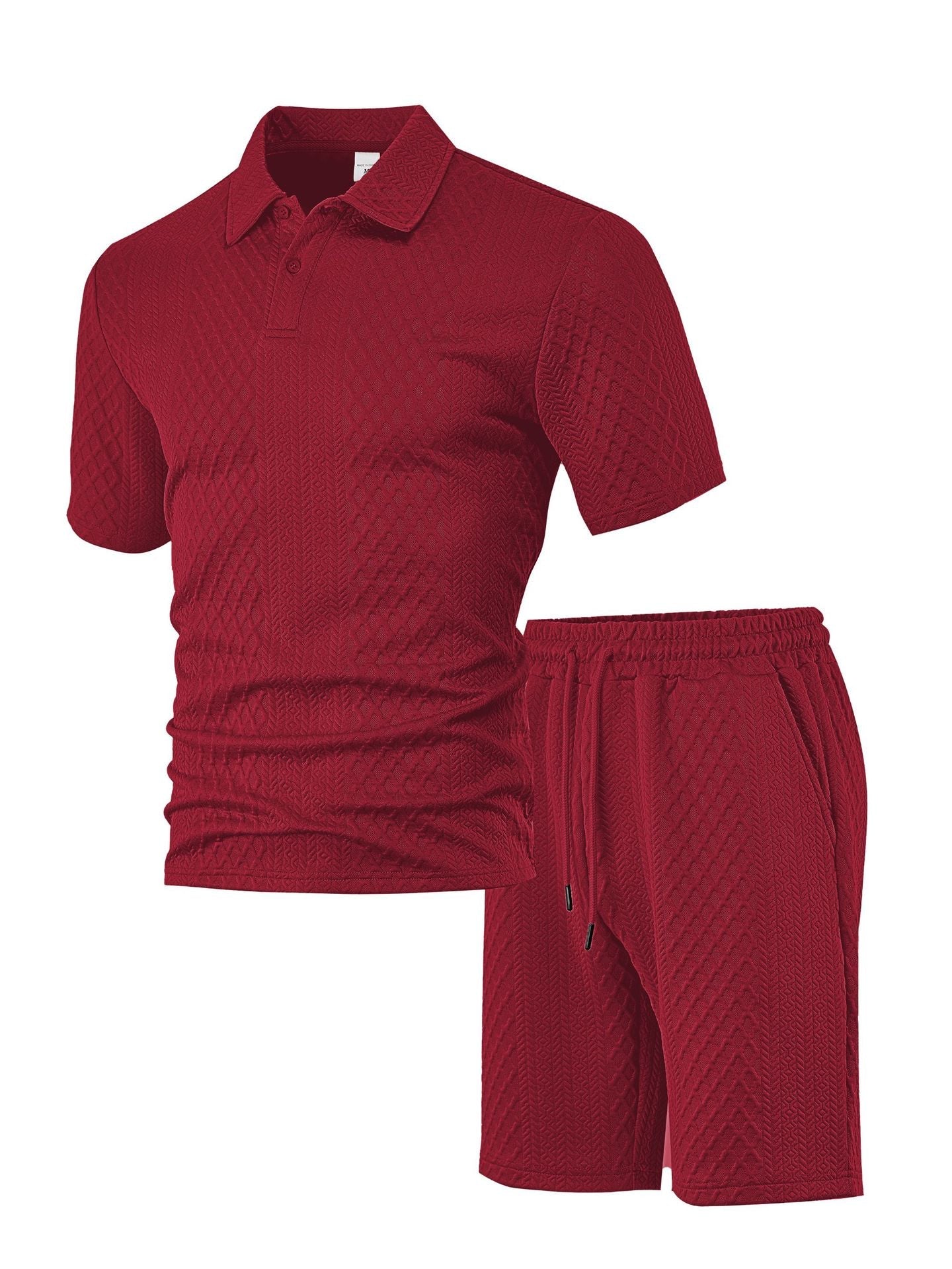 The "Como" Waffle Resort Set | Comfort Stretch & Zero-Iron