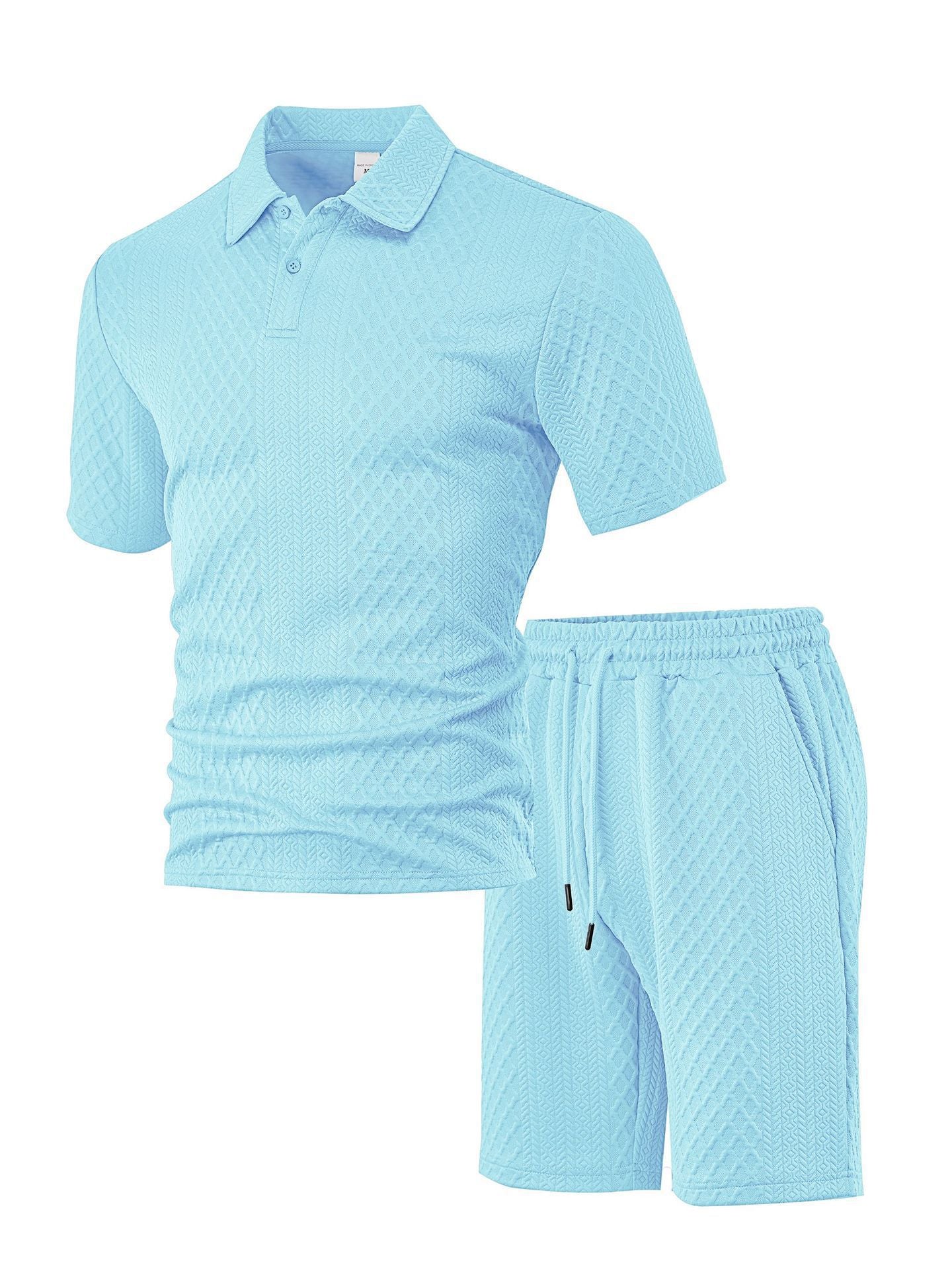 The "Como" Waffle Resort Set | Comfort Stretch & Zero-Iron