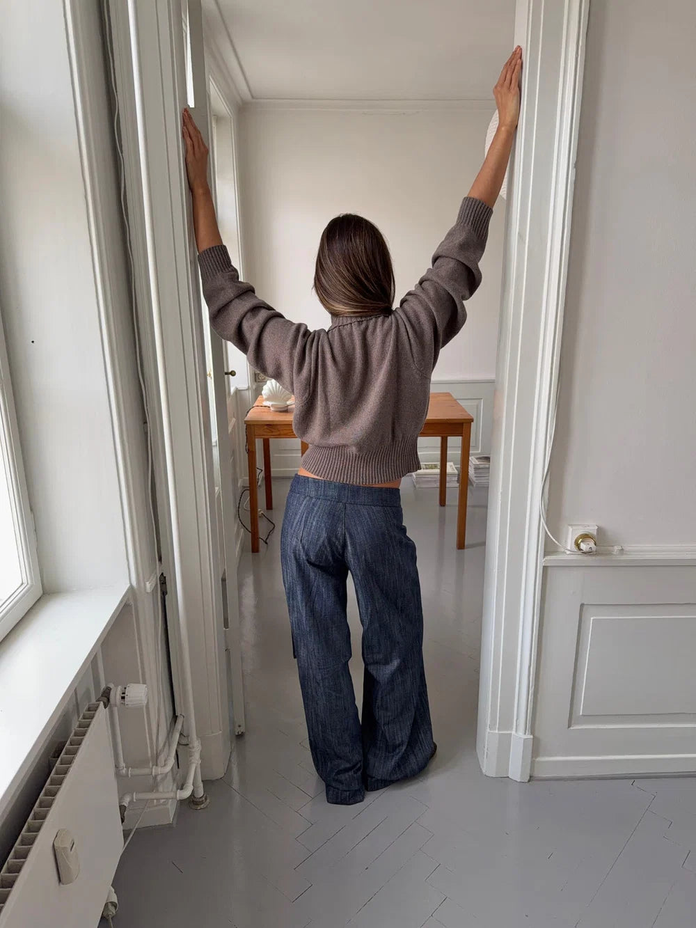 JEANS ELEGANCE WITH BELT